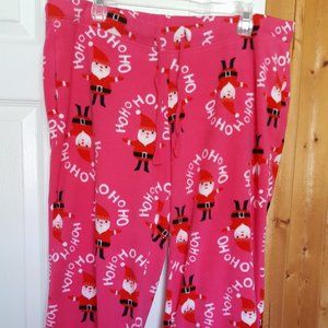 Womens XL xmas fleece sleepwear
